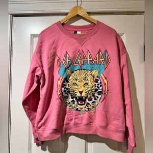 H&M Def Leppard Sweatshirt